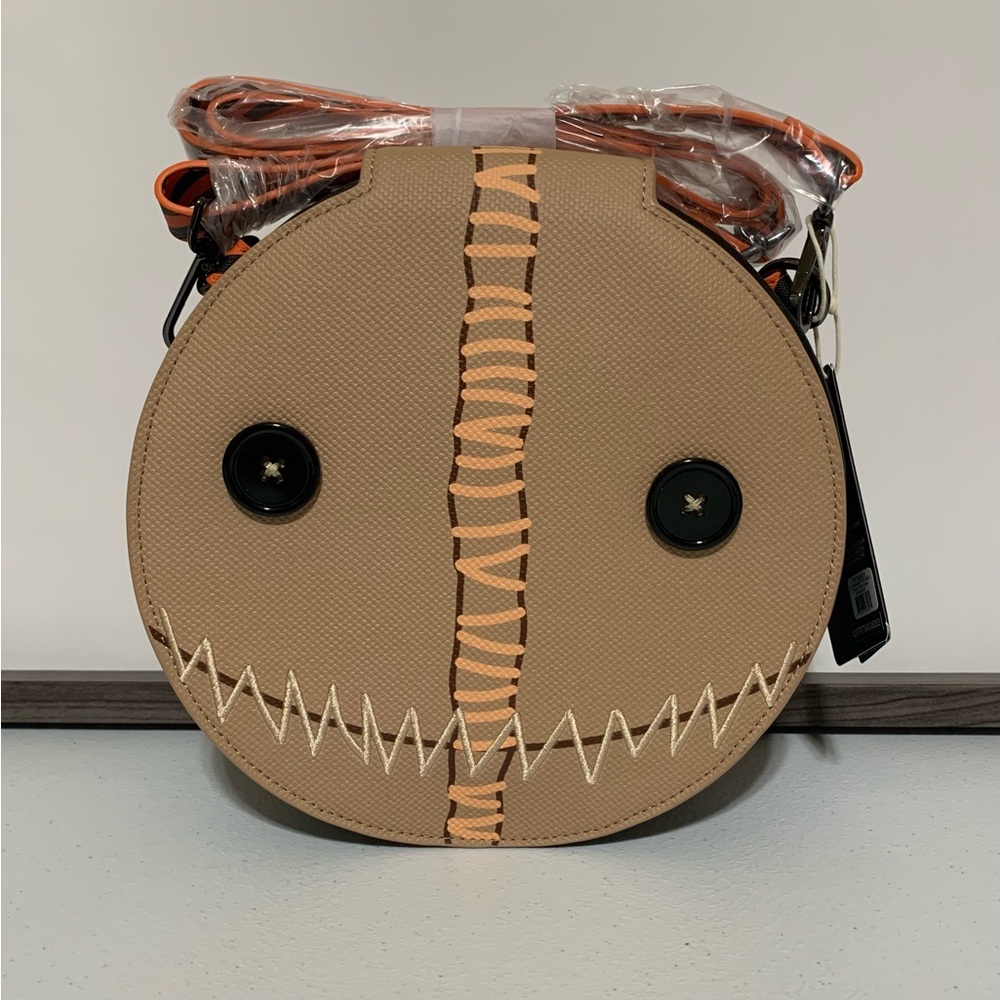 Loungefly Legendary Pictures Trick ‘r Treat Sam Pumpkin Crossbody Bag